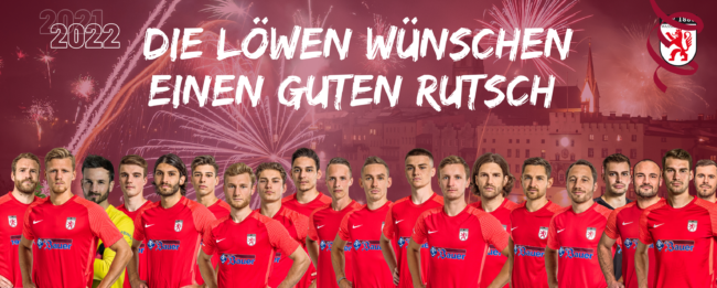 Neujahrswunsch Löwen 2021