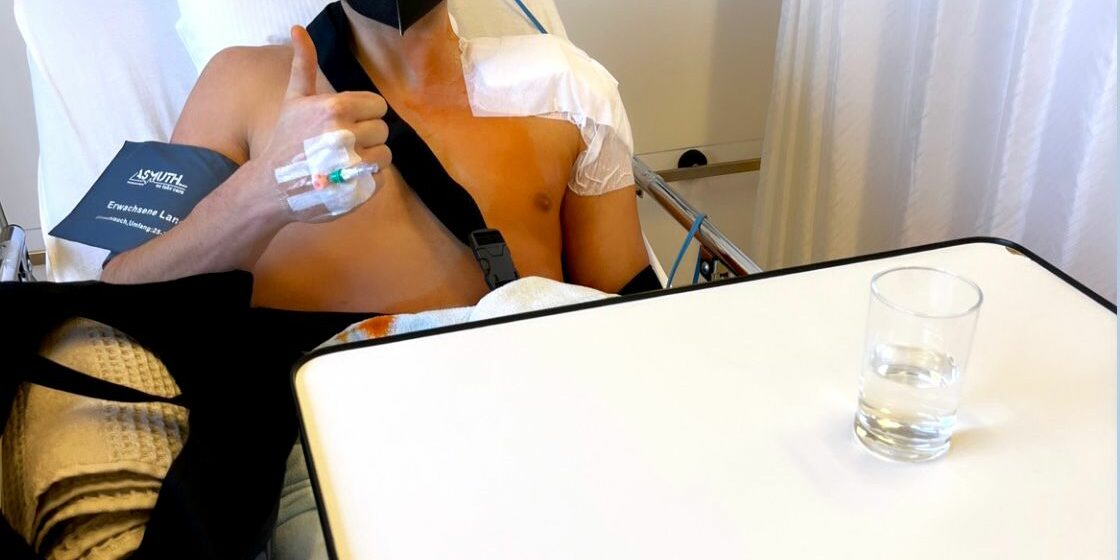Dominic Zmugg Nach Schulter OP