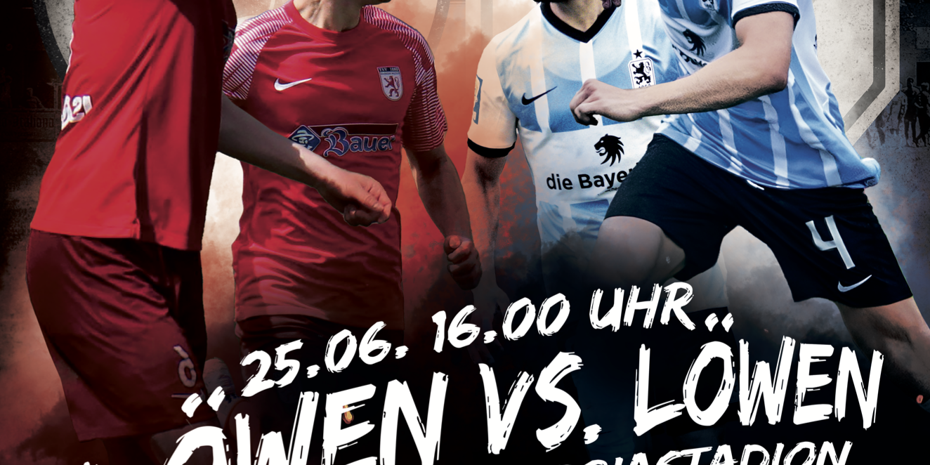 Plakat Loewen Vs Loewen DinA0 DRUCK Ohne Anschnitt 1