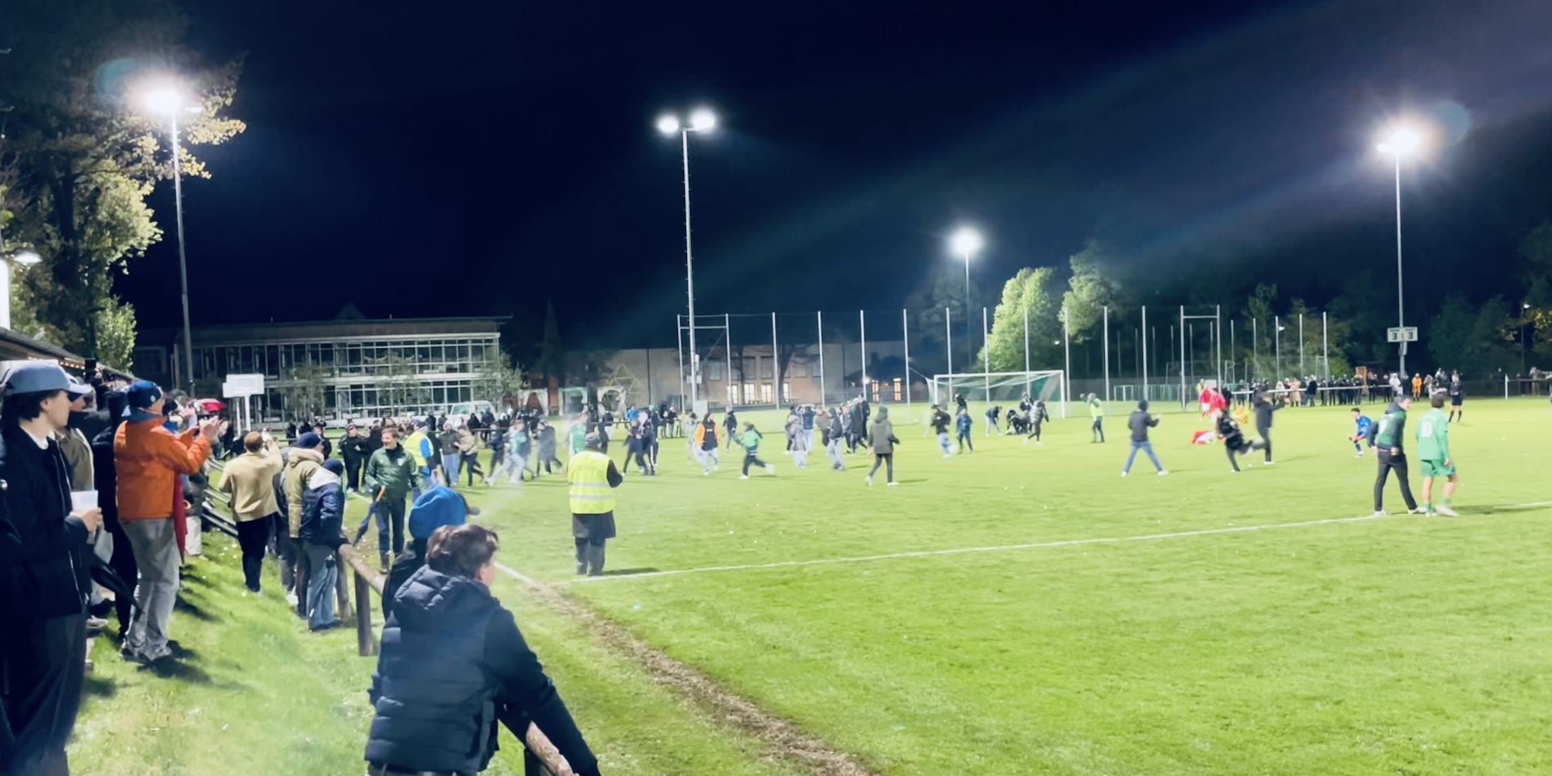 Platzsturm In Grünwald