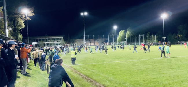 Platzsturm In Grünwald