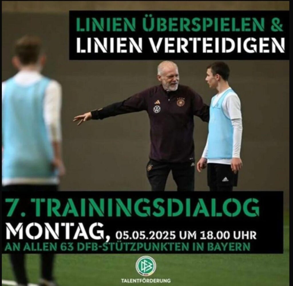 Trainingsdialog am DFB-Stützpunkt